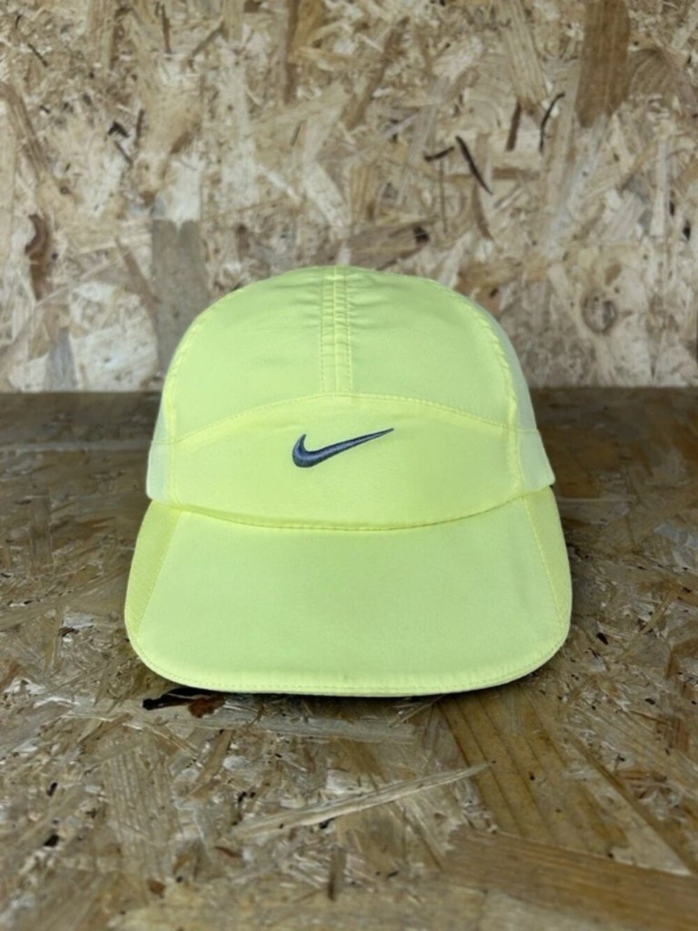 Nike Featherlight Hat Cap Dri-fit Lightweight Adjustable Lemon Yellow One Size